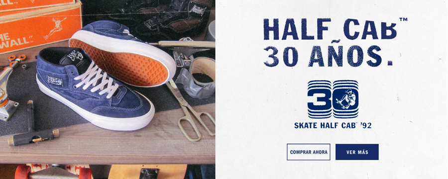 Celebramos 30 años de la Half Cab, un ícono de la generación del 92