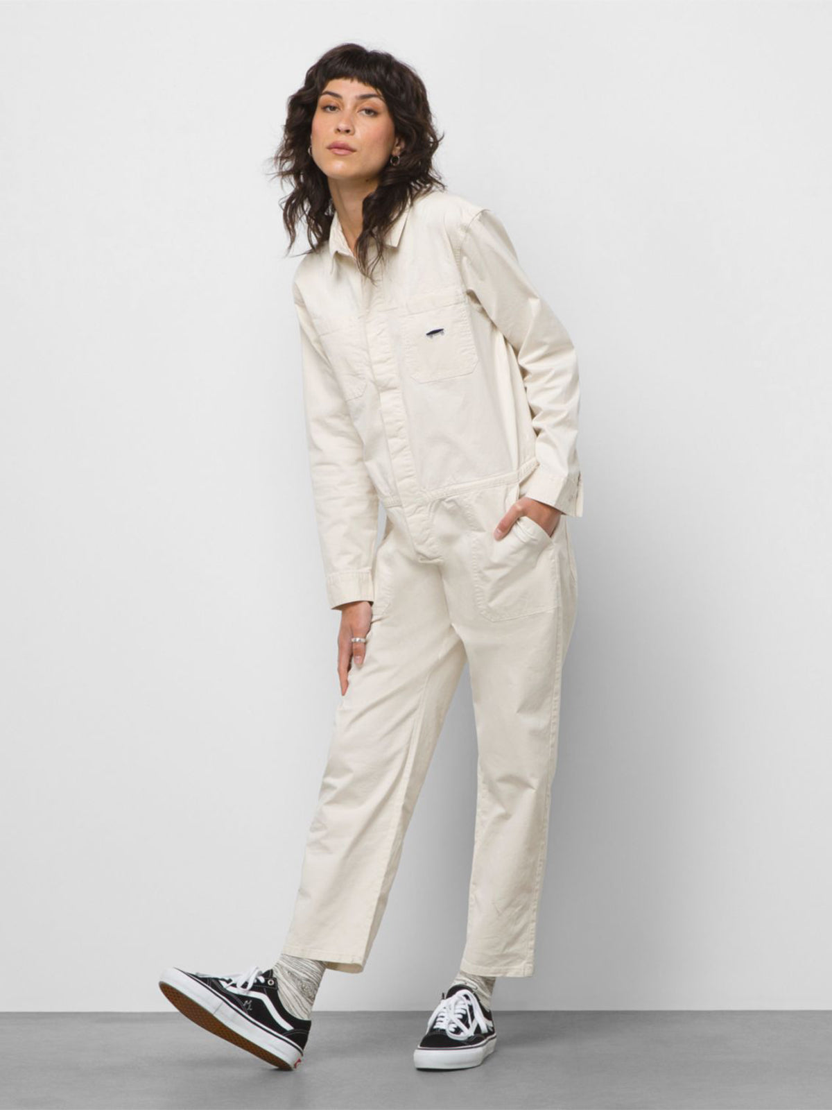 Overol Armanto Jumpsuit Blanco