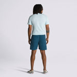 Short Range Check Cord Loose E Waist Short Vans Teal