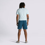 Short Range Check Cord Loose E Waist Short Vans Teal