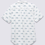 Camisa Shark Fin Woven Ss (8-14 AñOs) White