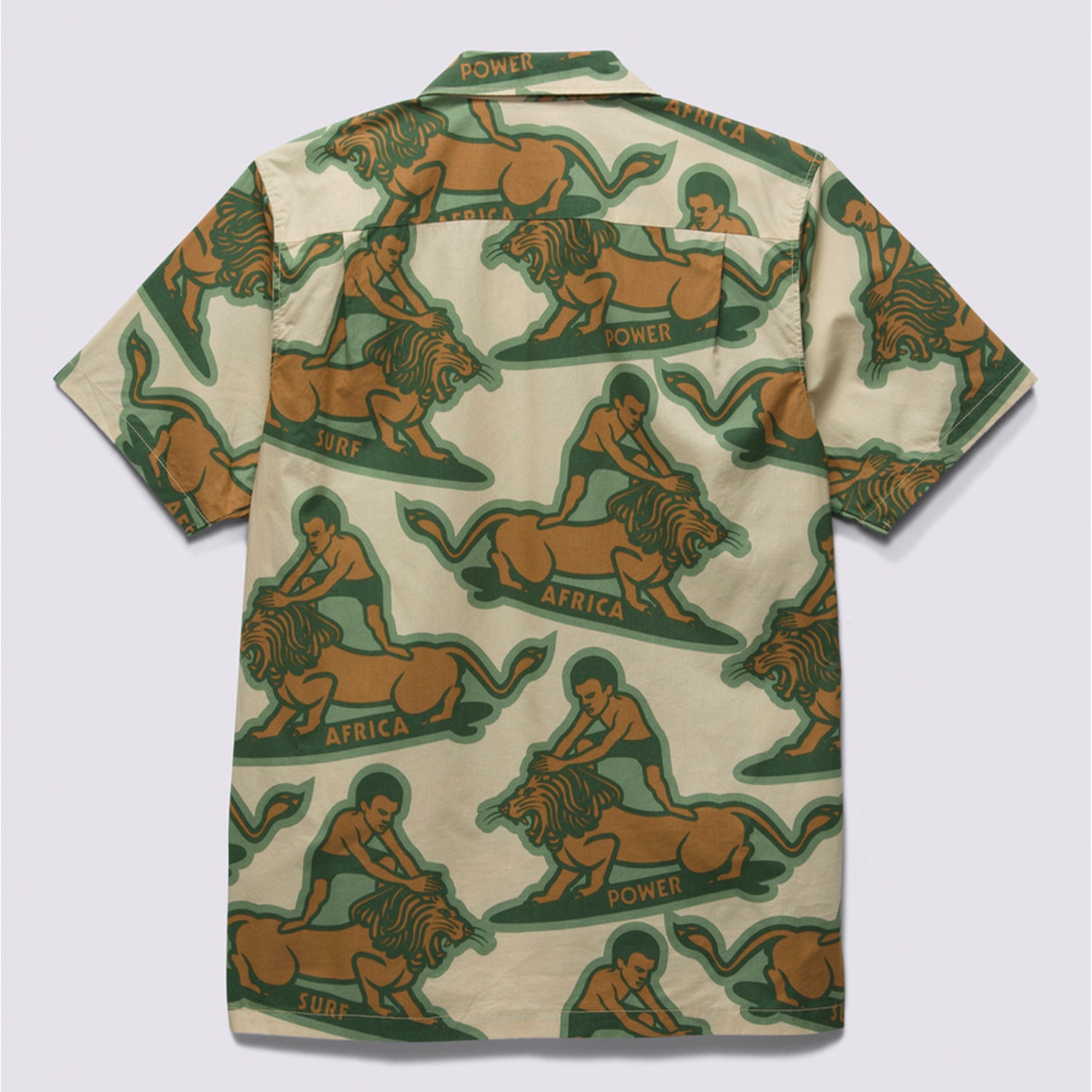Camisa M/C Hombre Mami Wata Beige Vans