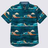 Camisa 2022 Pipe Masters Ss Woven Verde
