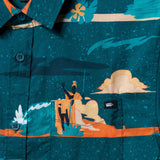 Camisa 2022 Pipe Masters Ss Woven Verde