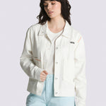 Chaqueta Book It MiCro Ditsy Floral Jacket Blanco