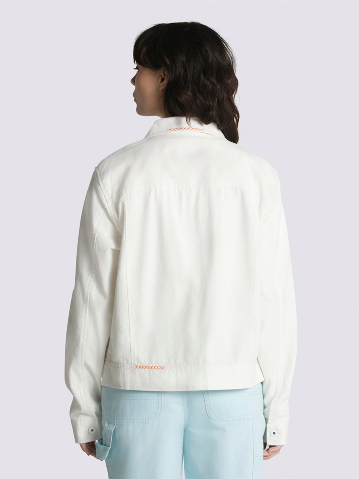 Chaqueta Book It MiCro Ditsy Floral Jacket Blanco