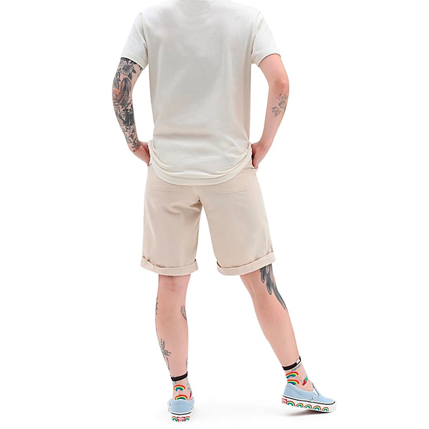 Short Anaheim Sidewall Short Beige