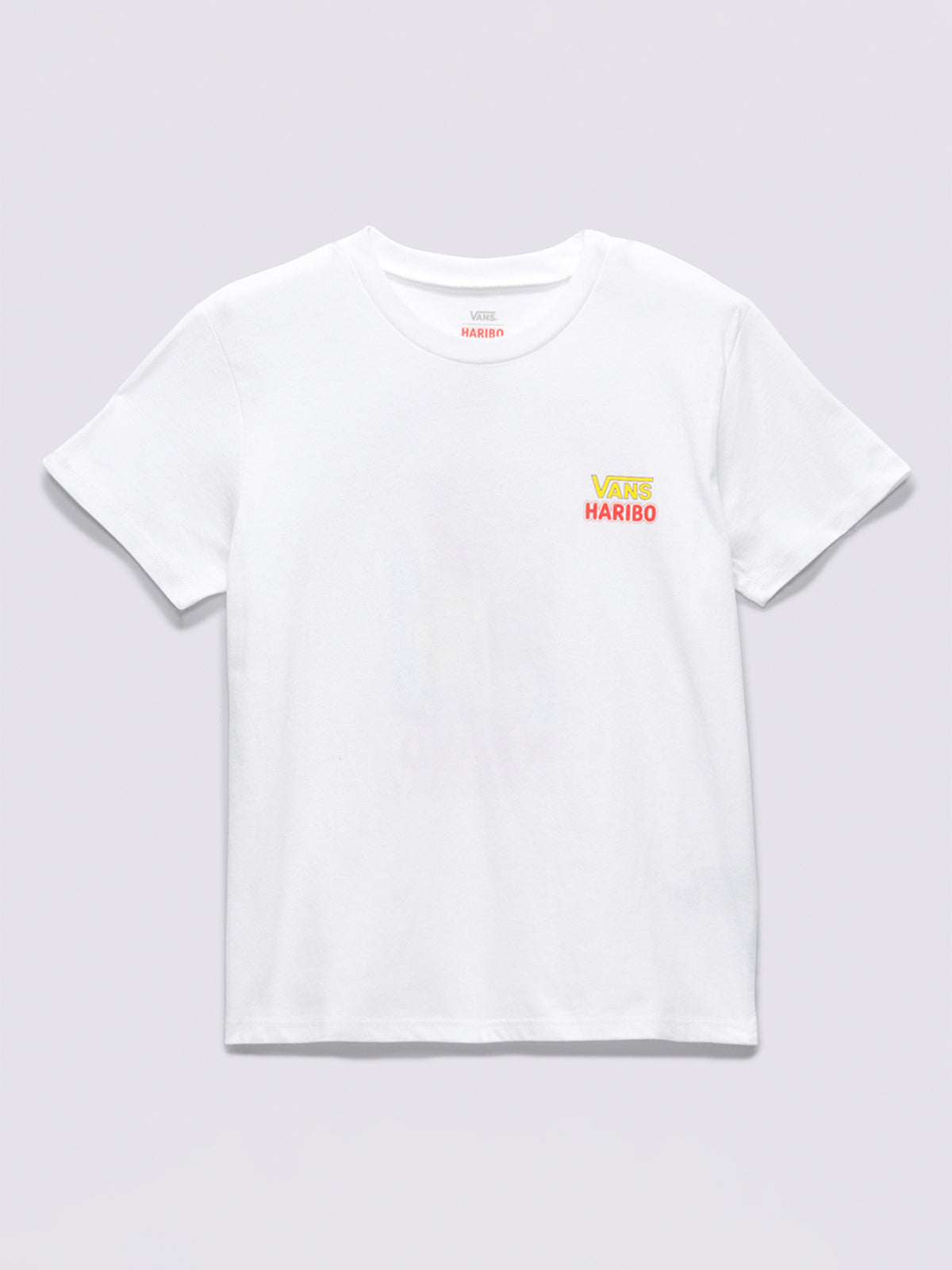 Polera Haribo Ss  Crew (8-14 AñOs) White