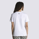 Polera M/C Mujer Lizzie Skate Blanco Vans