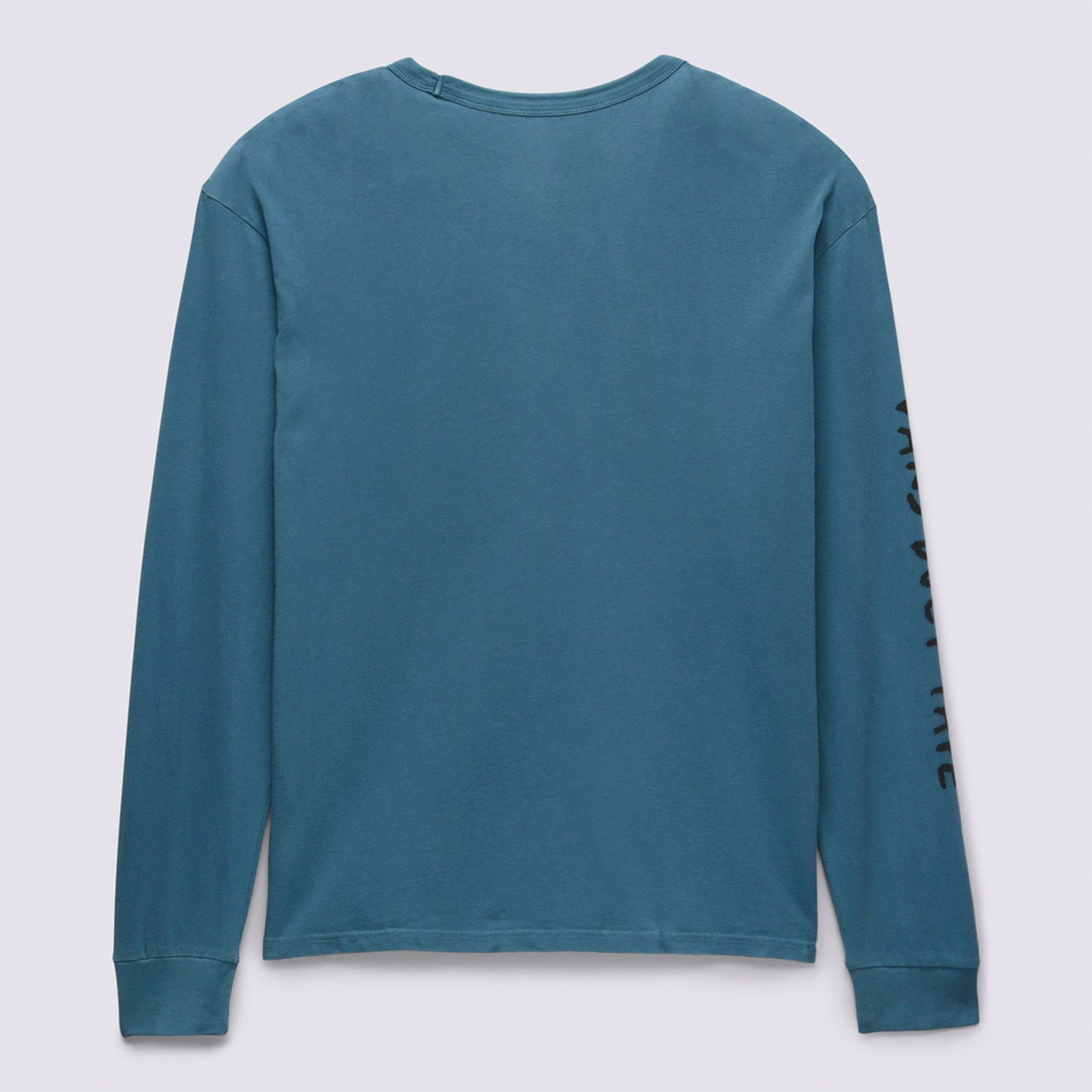 Polera M/L Hombre DTI Logo Azul Vans