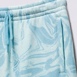 Pantalón Marble Fleece Short (8-14 AñOs) Blue Glow