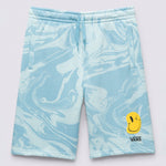 Pantalón Marble Fleece Short (8-14 AñOs) Blue Glow