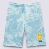 Pantalón Marble Fleece Short (8-14 AñOs) Blue Glow