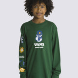 Polera POsitivity Ls (8-14 AñOs) Verde