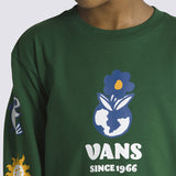 Polera POsitivity Ls (8-14 AñOs) Verde