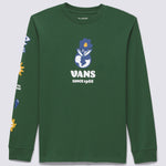 Polera POsitivity Ls (8-14 AñOs) Verde