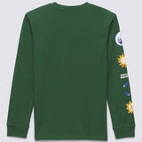 Polera POsitivity Ls (8-14 AñOs) Verde