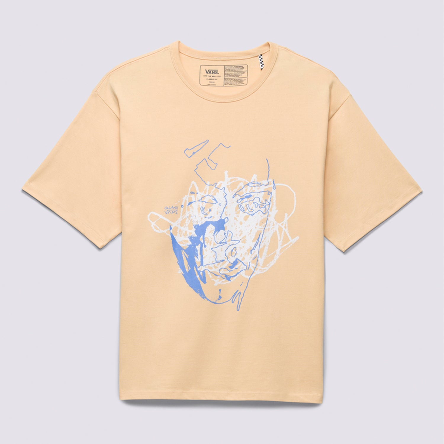 Polera M/C Hombre Quasi Mask OTW Naranja Vans