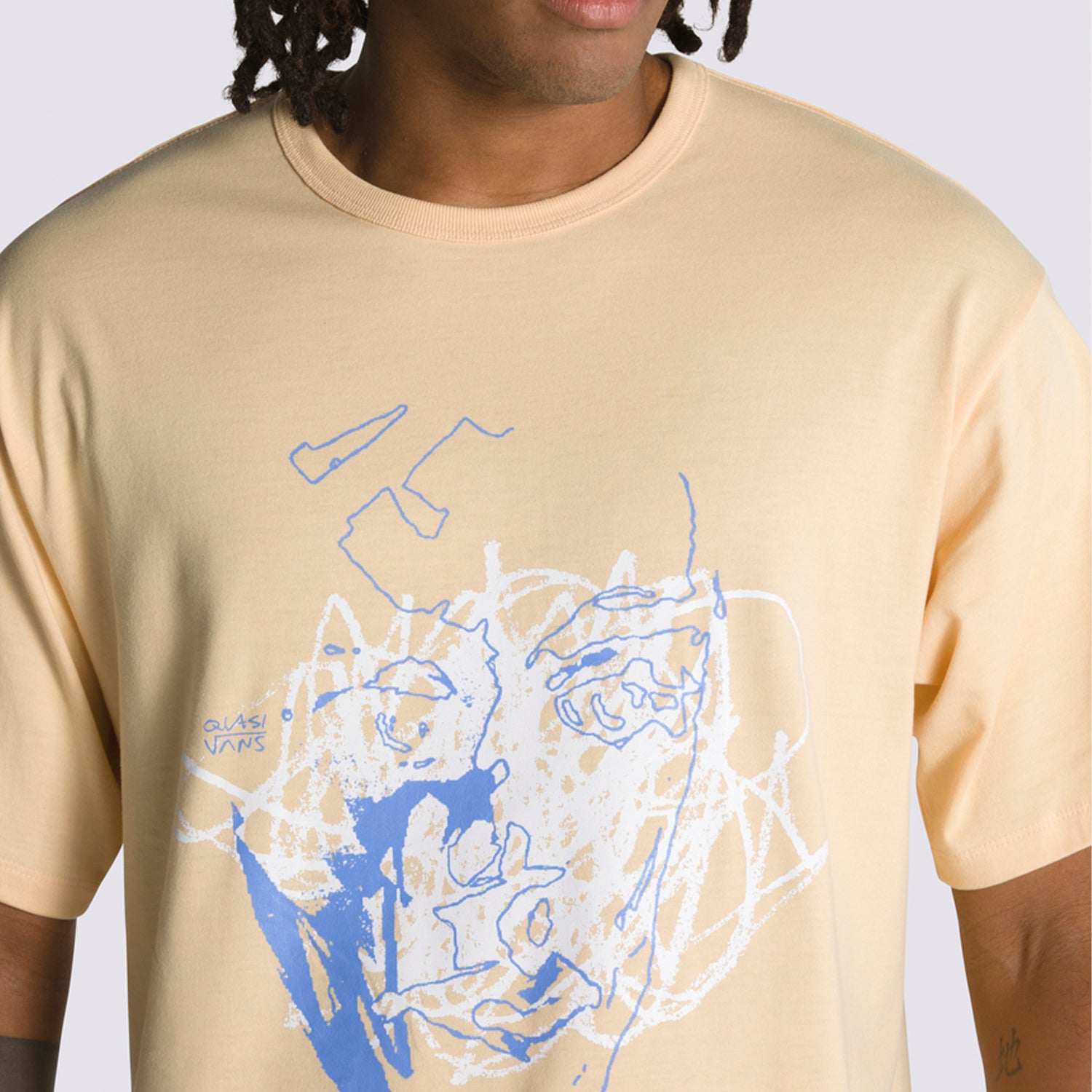 Polera M/C Hombre Quasi Mask OTW Naranja Vans