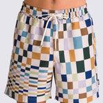 Traje De Baño Hombre Primary Print Elastic Blanco Vans