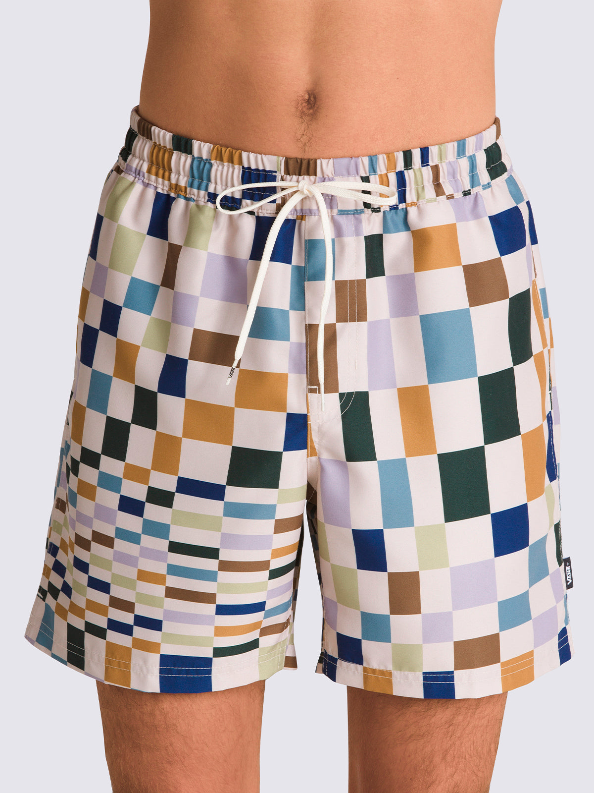 Traje De Baño Hombre Primary Print Elastic Blanco Vans