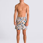 Traje De Baño Hombre Primary Print Elastic Blanco Vans