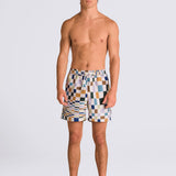 Traje De Baño Hombre Primary Print Elastic Blanco Vans