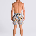 Traje De Baño Hombre Primary Print Elastic Blanco Vans