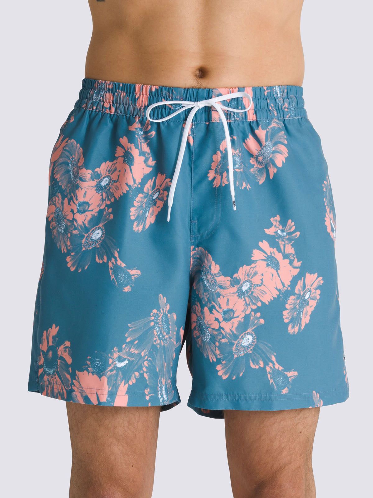 Traje De Baño Hombre Primary Print Elasti Azul Claro Vans