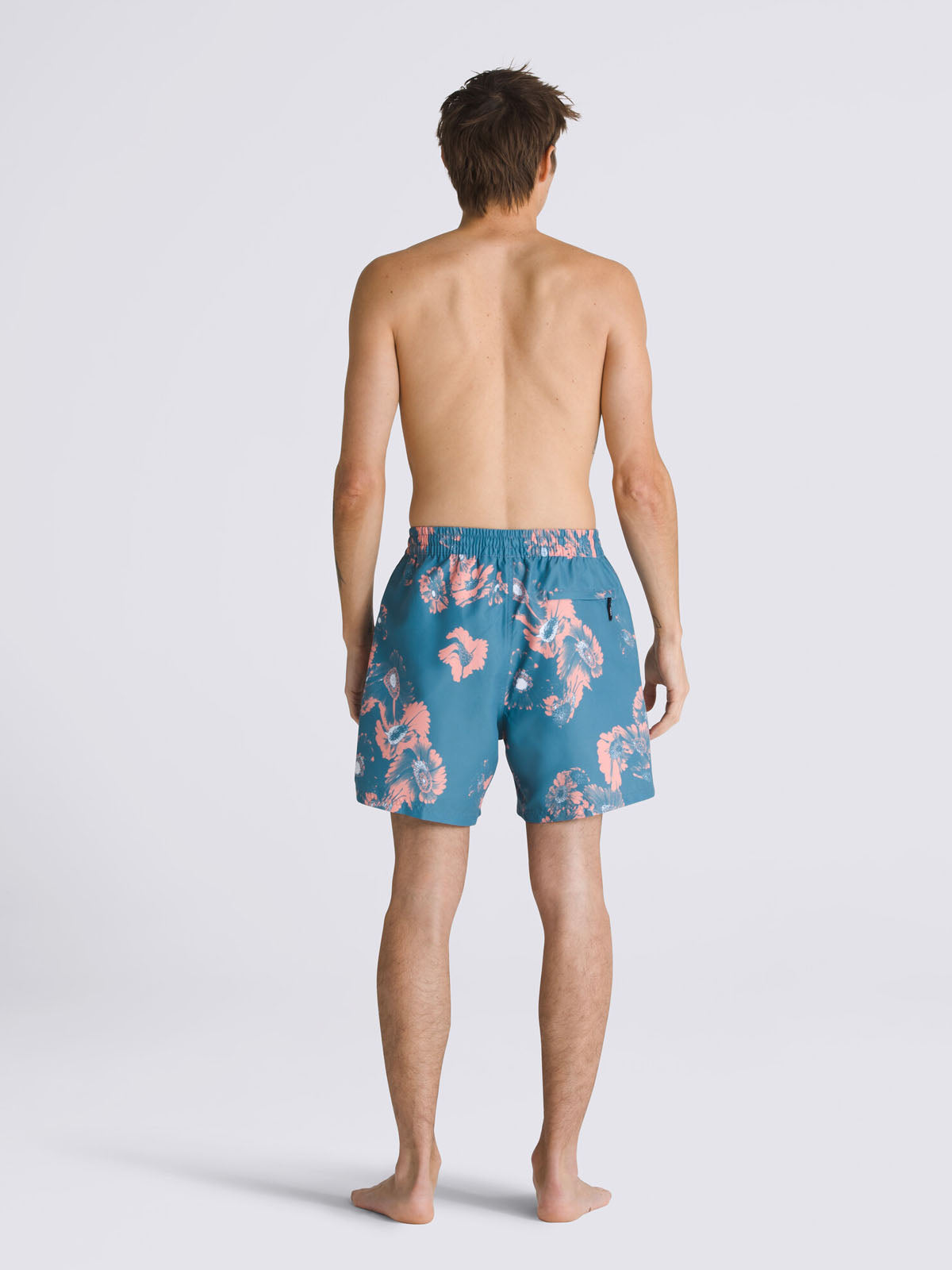 Traje De Baño Hombre Primary Print Elasti Azul Claro Vans