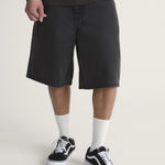 Short Hombre Check-5 Baggy Denim Negro