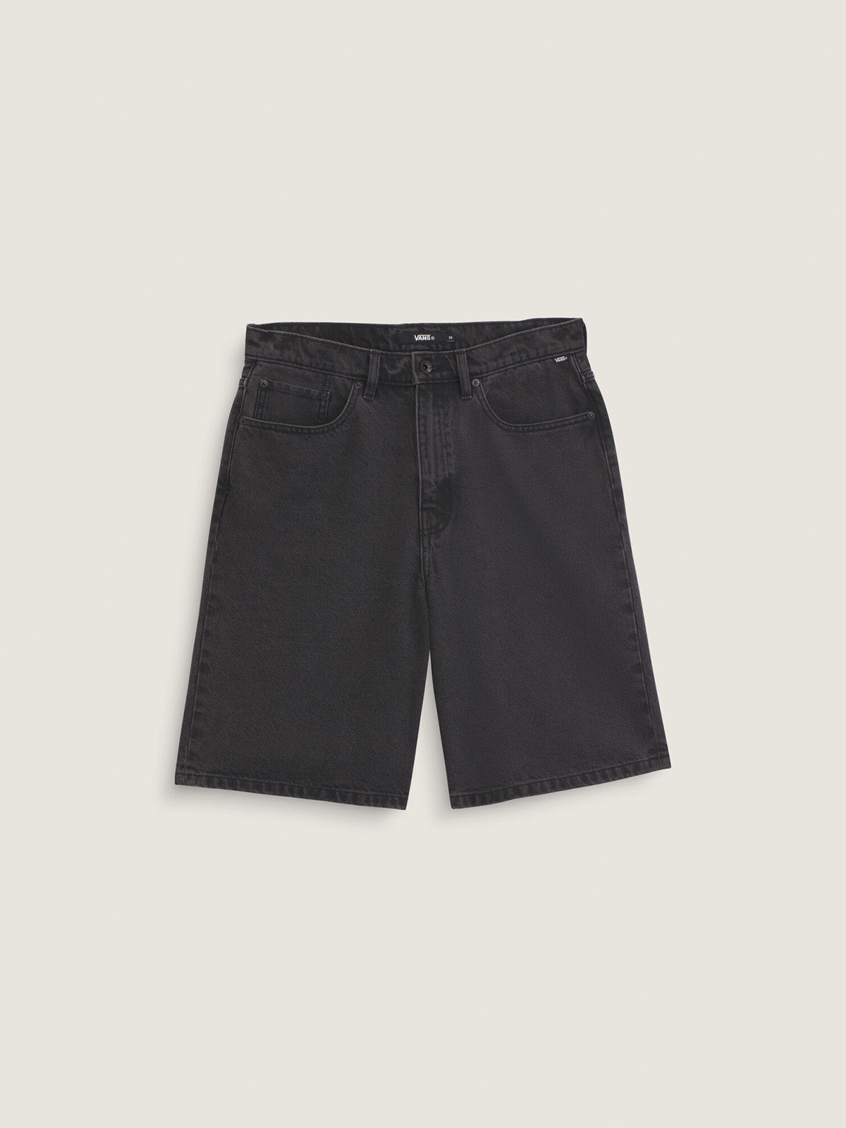 Short Hombre Check-5 Baggy Denim Negro