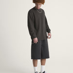 Short Hombre Check-5 Baggy Denim Negro