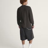 Short Hombre Check-5 Baggy Denim Negro
