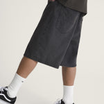 Short Hombre Check-5 Baggy Denim Negro