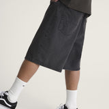 Short Hombre Check-5 Baggy Denim Negro