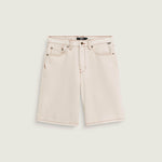 Short Hombre Check-5 Denim Short Beige/Crudo Vans