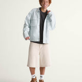 Short Hombre Check-5 Denim Short Beige/Crudo Vans