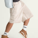Short Hombre Check-5 Denim Short Beige/Crudo Vans
