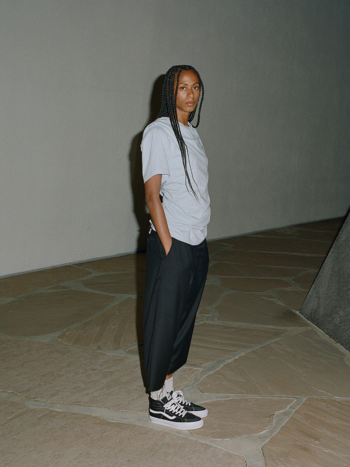 Zapatilla Adulto Premium Sk8-Hi Reissue 38 Negro Vans