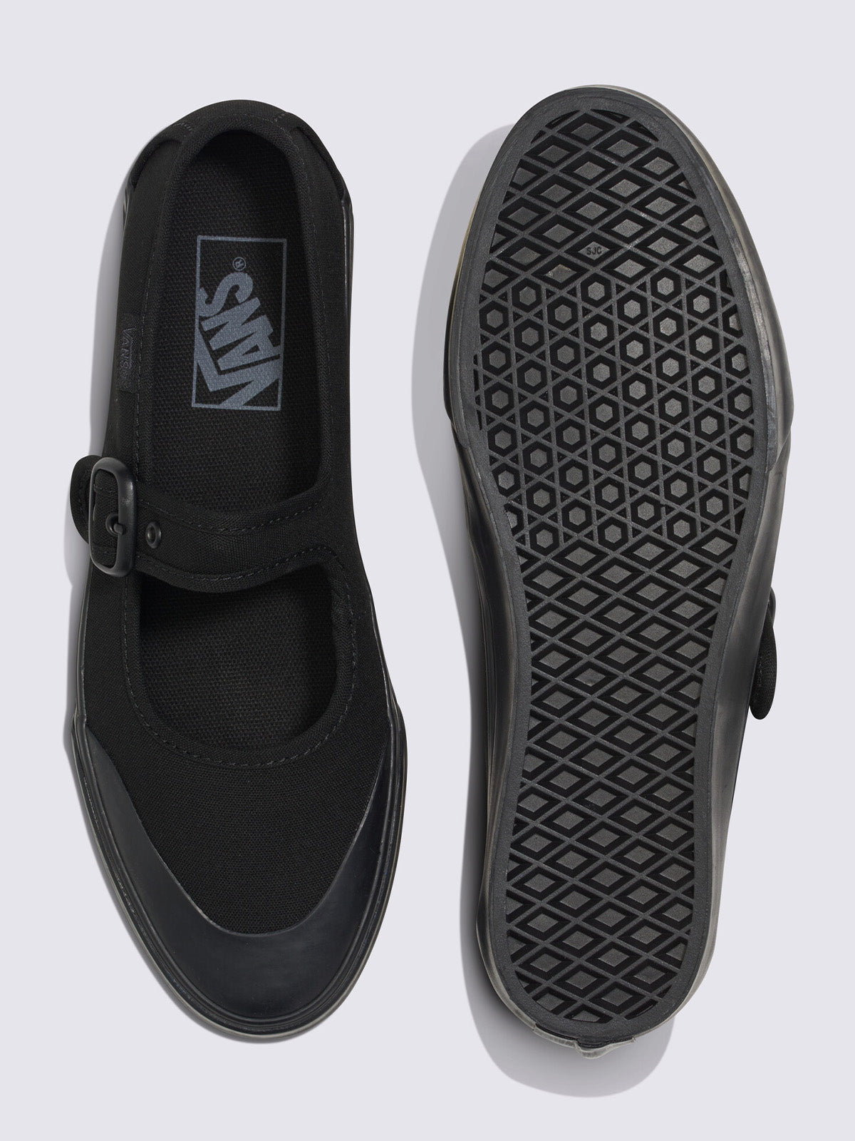 Zapatilla Mujer Mary Jane Negro Vans