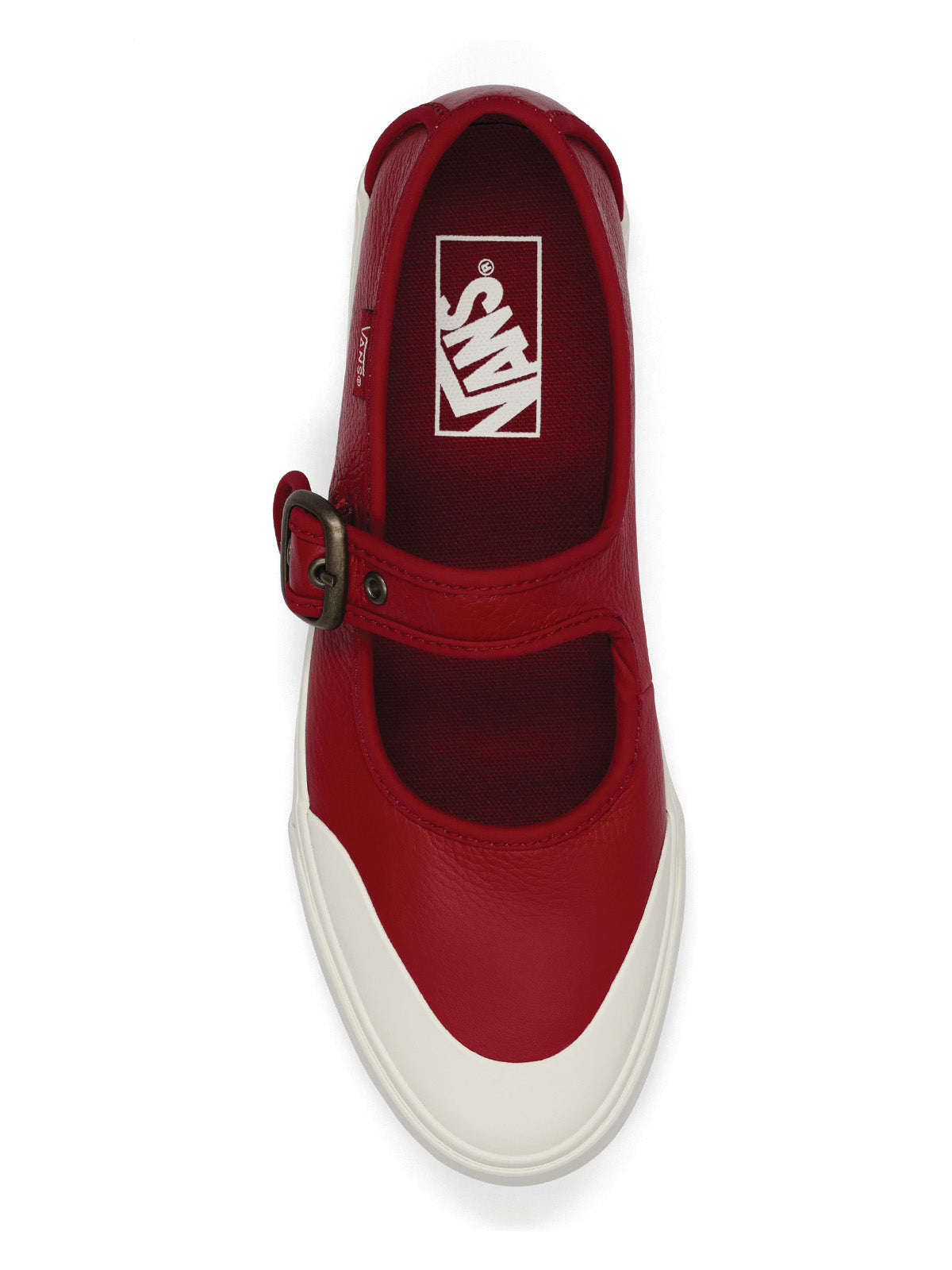 Zapatilla Mujer Mary Jane Rojo Vans