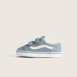 Zapatilla Niño Old Skool V Celeste Vans