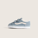 Zapatilla Niño Old Skool V Celeste Vans