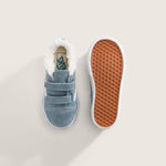 Zapatilla Niño Old Skool V Celeste Vans