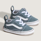 Zapatilla bebé (0 a 1 años) Old Skool Crib Celeste