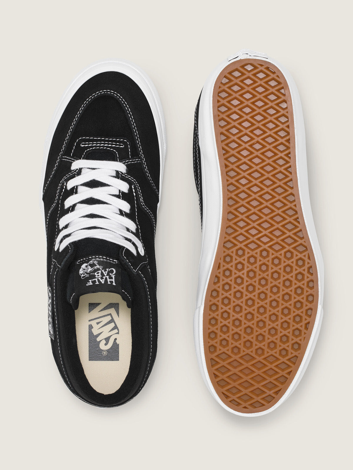 Zapatilla Adulto Premium Half Cab Reissue Negro Vans