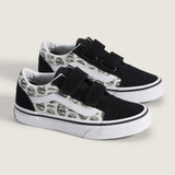 Zapatilla Niño (5 a 12 años) Old Skool V Negro Vans