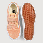 Zapatilla Niño (5 A 12 Años) Old Skool Velcro Naranja Vans