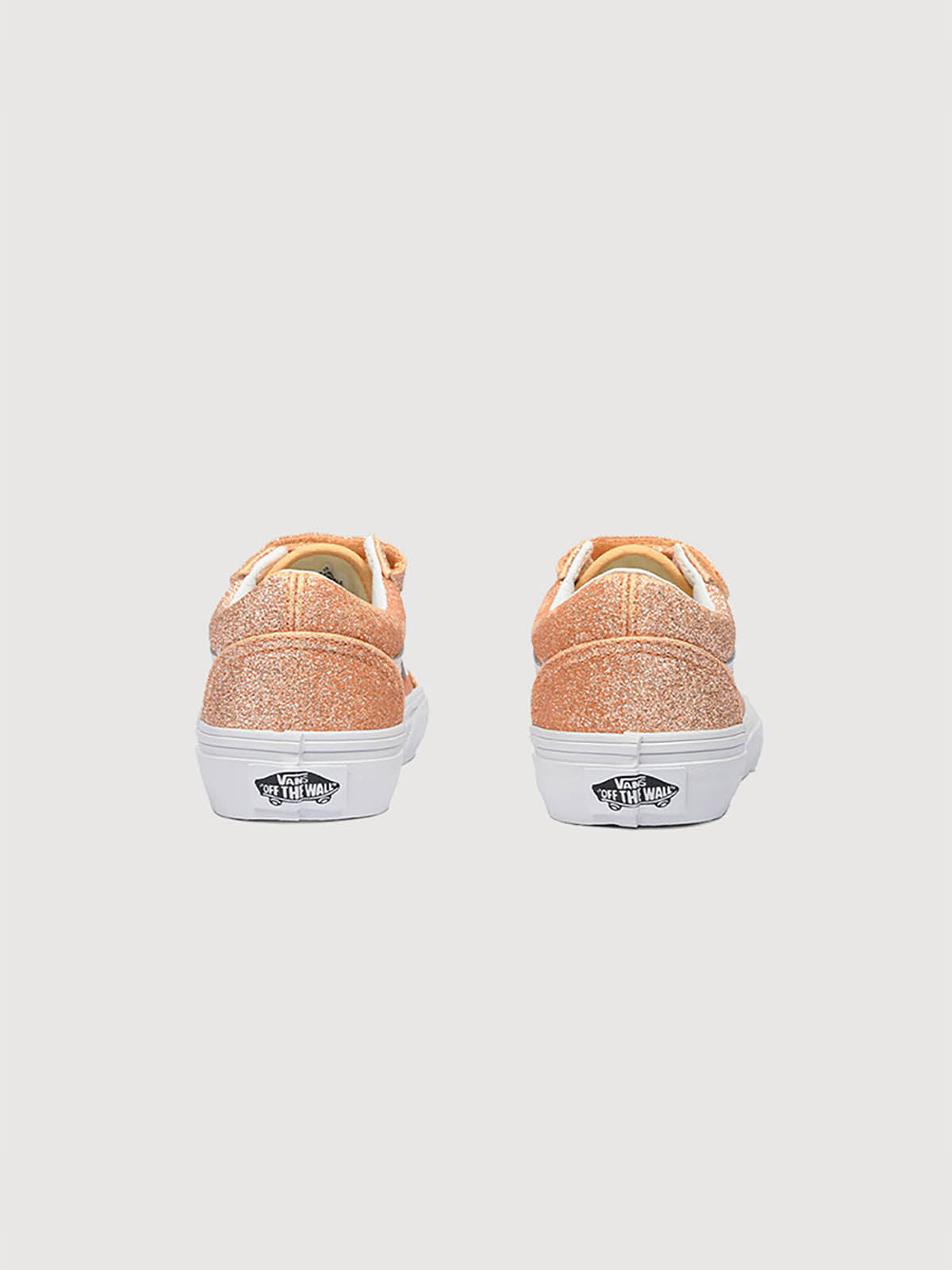 Zapatilla Niño (5 A 12 Años) Old Skool Velcro Naranja Vans